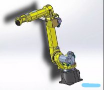 發那科M-20iA機器人Solidworks外形設計圖片附STP
