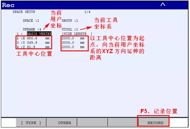 發那科機器人中Space fnct的實際應用和設置介紹